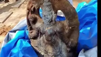 కందుకూరులో అంకమ్మ విగ్రహంపై వివాదం