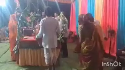 निवास: ग्राम पिपरिया में रामधुन का आयोजन, बाहर से आई मंडली दे रही प्रस्तुति
