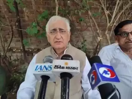 फर्रुखाबाद: गाजा में संयुक्त राष्ट्र द्वारा प्रियंका गांधी के ट्वीट को रिट्वीट करने पर सलमान खुर्शीद ने दिया बयान