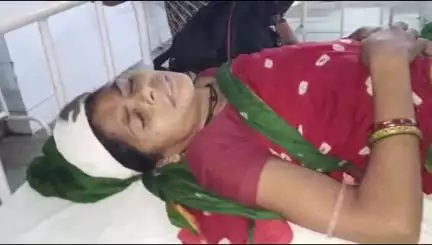 आबापुरा: वागोल गांव में जमीन विवाद के चलते देवर ने भाभी के सिर पर कुल्हाड़ी मारी, एमजी अस्पताल में उपचार जारी