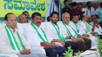ತುಮಕೂರು: ಪಕ್ಷ ಬಲಗೊಳಿಸುವ ಯಾತ್ರೆ, ಜೆಡಿಎಸ್ ಯುವ ಮುಖಂಡ ನಿಖಿಲ್ ಕುಮಾರಸ್ವಾಮಿ ರಾಜ್ಯ ಪ್ರವಾಸಕ್ಕೆ ನಗರದಲ್ಲಿ ಚಾಲನೆ