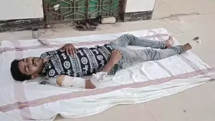 अमरपाटन के मैहर रोड ITI कॉलेज के पास दो बाइक में हुई टक्कर, दो लोग हुए घायल