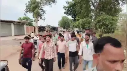 रैपुरा: रैपुरा में अघोषित बिजली कटौती से परेशान ग्रामीणों ने किया प्रदर्शन, जमकर की नारेबाजी #jansamasya