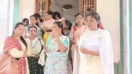 పాడేరు ఐటీడీఏ అల్లూరి జిల్లా నర్స్ ల నిరసన....