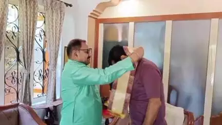 করিমগঞ্জ: নবনির্বাচিত রাজ্যসভার সাংসদ কনাদ পুরকায়স্থকে সংবর্ধনা জানালো শ্রীভূমি শহর উন্নয়ন পর্ষদের চেয়ারম্যান