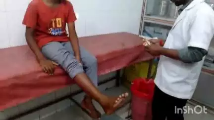 करायपरसुराय: गोदू बिगहा पंचायत के फरासपुर गांव में आम के पेड़ से गिरने से एक बालक जख्मी