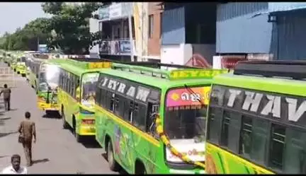பெரம்பலூர்: விரிவான சிற்றுந்து சேவை, அமைச்சர் சிவசங்கர், எம்பி ஆ.ராசா ஆகியோர் துவக்கி வைத்தனர்