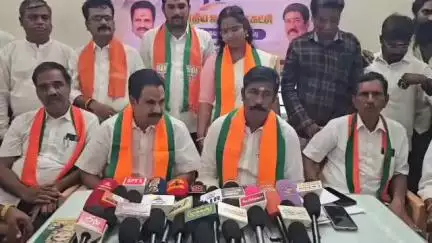 திருப்பத்தூர்: தமிழகத்தில் குற்ற சம்பவங்கள் அதிகரித்தது தான் திமுகவின் சாதனை இரட்டைமலை சீனிவாசன் பேட்டையில் நிருபர்கள் சந்திப்பில் பாஜக மாநில செயலாளர் காட்டம்