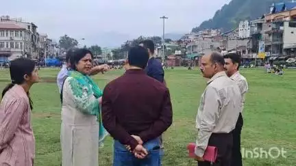 चम्बा: एसडीएम चम्बा की अगुवाई में प्रशासनिक टीम ने चौगान में पहुंचकर किया निरीक्षण, अंतर्राष्ट्रीय मिंजर मेले की तैयारी शुरू की