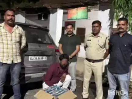 देवास नगर: अवैध शराब के खिलाफ कार्रवाई, पुलिस ने एक व्यक्ति को किया गिरफ्तार