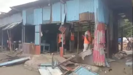 ধুবুৰী ভাগ: চতুৰ্থ দিনাও ধুবুৰী চহৰত চলিল উচ্ছেদ অভিযান