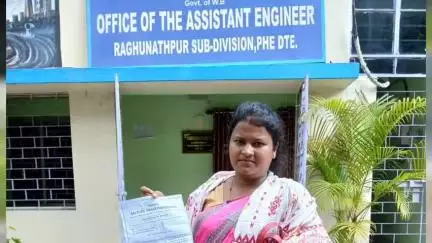 নিতুড়িয়া: পানীয় জলের দাবিতে রঘুনাথপুর জনস্বাস্থ্য কারিগরি দপ্তরের আধিকারিক কে চিঠি দিলেন  সালতোড় গ্রাম পঞ্চায়েতে বিজেপির সদস্যা