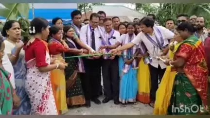 আলিপুরদুয়ার ১: বঞ্চুকামারি এলাকায় NBDD-এর পক্ষ থেকে ৭০০ মিটার পেভার্স ব্লকের রাস্তার কাজের সূচনা,উপস্থিত ZP মেন্টর,কো মেন্টর