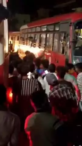 ಸಿಂಧನೂರು: ನಗರದಲ್ಲಿ ಪ್ರಯಾಣಿಕನಿಂದ ಬಸ್ ಚಾಲಕನ ಮೇಲೆ ಹಲ್ಲೆ