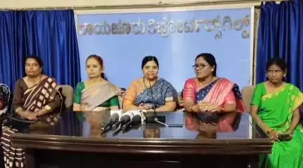ರಾಯಚೂರು: ಅಂಗನವಾಡಿ ಕೇಂದ್ರಗಳನು ಅಸ್ಥಿರಗೊಳಿಸುವ ಕೇಂದ್ರನೀತಿ ವಿರೋಧಿಸಿ ಜು.9ರಂದುಮುಷ್ಕರ ಬೆಂಬಲಿಸಿ ಪ್ರತಿಭಟನೆ:ನಗರದಲ್ಲಿ ಸಂಘದ ಅಧ್ಯಕ್ಷೆ ವರಲಕ್ಷ್ಮಿ