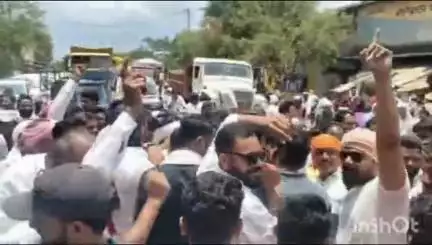 पाटन: ग्राम गुरु पिपरिया के पास डीएपी न मिलने से नाराज़ किसानों ने किया चक्का जाम
