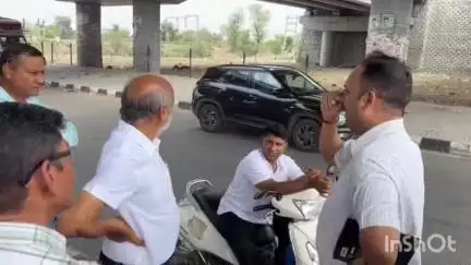 भीलवाड़ा: शहर विधायक अशोक कोठारी ने चित्तौड़-जयपुर हाईवे पर भीलवाड़ा में प्रवेश के लिए सुधार के दिए निर्देश