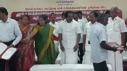 சேலம்: பால் உற்பத்தியாளர்களுக்கான தொழில்நுட்பம் குறித்த விழிப்புணர்வு கருத்தரங்கத்தை அழகாபுரத்தில் துவக்கி வைத்த அமைச்சர்கள்