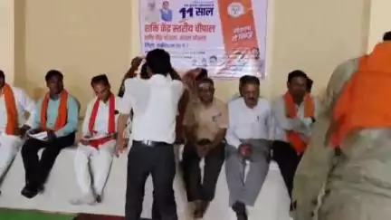 बोडला: बोड़ला में भाजपा का संकल्प से सिद्धि अभियान, जनता को बताई जा रही हैं केंद्र सरकार की 11 साल की उपलब्धियां