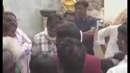 करौली: धौलेटा गांव में तेज आंधी से 11 केवी हाई टेंशन लाइट का तार टूटा, 7 लोग झुलसे