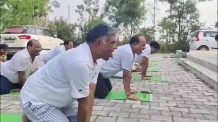 चकरनगर: डॉल्फिन विश्रामगृह में अंतर्राष्ट्रीय योग दिवस के उपलक्ष्य में भव्य हरित योगाभ्यास कार्यक्रम हुआ, एसडीएम भी रहे मौजूद