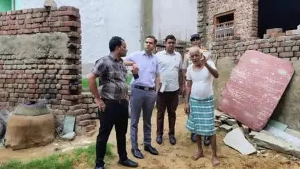 नारनौल: एसडीएम रमित यादव ने नारनौल के केशव नगर का किया निरीक्षण