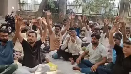 हसनपुर: सैदनगली के गांव अशरकपुर बिजली आपूर्ति न मिलने से ग्रामीण परेशान, किया प्रदर्शन #jansamasya