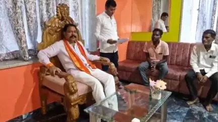 अक्कलकुवा: एकनाथ शिंदे यांनी माझी लाडकी बहीण योजना आणली परंतु योजनेमुळे आम्हाला दुःख : आमदार आमशा पाडवी