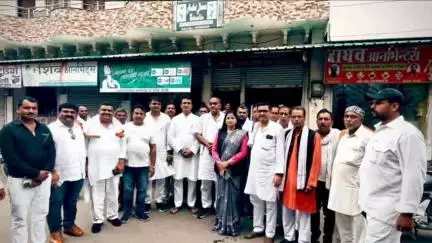 नागौद: नागौद में कांग्रेस की 'संगठन सृजन अभियान' के तहत हुई बैठक, पर्यवेक्षक अनिल चौधरी रहे मौजूद