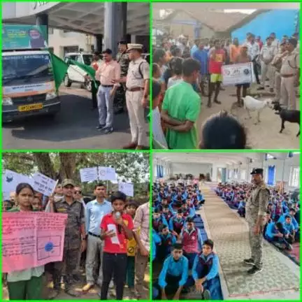 "नशा मिटाओ - जीवन अपनाओ"
पूरे राज्य में लगातार चलाया जा रहा है नशा मुक्ति अभियान
झारखंड पुलिस :: सेवा ही लक्ष्य