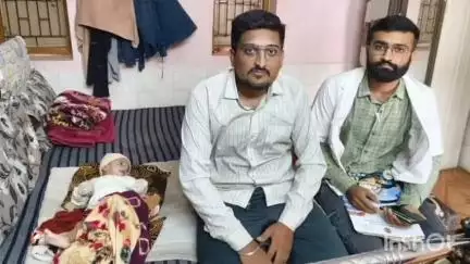 માળીયા હાટીના: માળીયા હાટીના તાલુકાના કાત્રાંસા ગામની દિકરી ને સમય અંતરે સારવાર કરાવતી RBSK માળીયા ટીમ