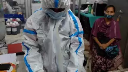 रनियां: रेफरल अस्पताल तोरपा में कोरोना जांच शुरू, मंगलवार को एक महिला का सैंपल लिया गया