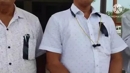 कोरबा: कोरबा में शिक्षकों ने युक्तियुक्तकरण के विरोध में काली पट्टी बांधकर किया कार्य
