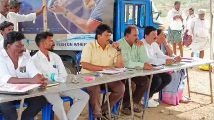 క్రిష్ణగిరి మత్స్యకారుల బలోపేతమే లక్ష్యంగా కూటమి ప్రభుత్వం కృషి: DFCS ఛైర్మన్ బీఎస్ నవీన్ కుమార్