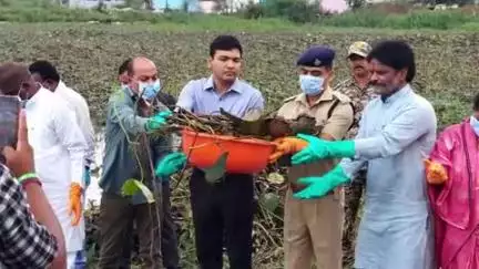 रायसेन: रायसेन में जनप्रतिनिधियों और अधिकारियों ने पूरन तालाब पर किया सामूहिक श्रमदान, तालाब किनारे किया पौधरोपण