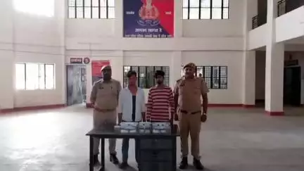 बांगरमऊ: बेहटा मुजावर थाना पुलिस की बड़ी कार्रवाई, दो युवक अवैध हथियारों के साथ गिरफ्तार, भेजे गए जेल