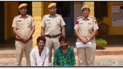 जैसलमेर: ऑपरेशन खुलासा के तहत पुलिस थाना कोतवाली ने मोटरसाइकिल चोरी की वारदात का त्वरित खुलासा कर दो मुलजिमों को किया गिरफ्तार
