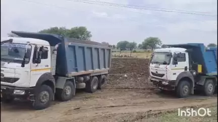 बुदनी: बाड़ी से शाहगंज तक सड़क बना रही मुंडन कंस्ट्रक्शन कंपनी पर किसान की जमीन पर कब्जा करने का आरोप