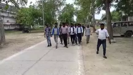मंझनपुर: अंबेडकर पार्क तोड़ने वालों पर हो सख्त कार्रवाई, नहीं तो होगा आंदोलन, भीम आर्मी का मंझनपुर कलेक्ट्रेट में एलान