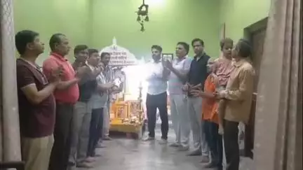 हसनपुर: हसनपुर में श्री राम सेवा समिति के तत्वाधान में श्री हनुमान चालीसा पाठ का आयोजन हुआ