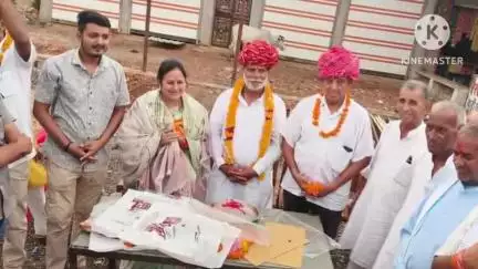 बकानी: अखिल भारतीय धाकड महासभा के नवनियुक्त राष्ट्रीय पदाधिकारियों का खानपुर क्षेत्र में भव्य स्वागत किया गया