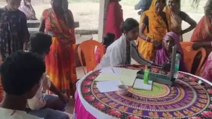 सासाराम: धौडांढ गांव में आयोजित किया गया निशुल्क स्वास्थ्य शिविर