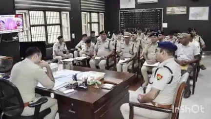 चरखी दादरी: एसपी ने च.दादरी में की क्राइम मीटिंग, नशीला पदार्थ बेचने वालों की संपत्ति अटैच करने के दिए निर्देश