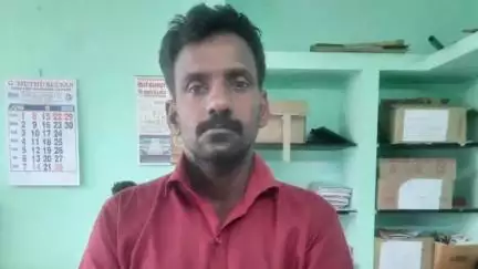 மதுக்கரை: கோவை புதூர் பகுதியில் கோவிலில் திருடிய பிறகு  உண்டியல் அருகில் படுத்து உறங்கிய கொள்ளையன்