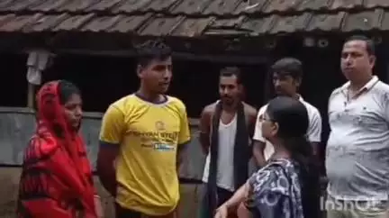 বাগদা: বাগদার দম্পতি বাড়ি ফিরতেই বাড়িতে গিয়ে দেখা করলেন রাজ্যসভার সাংসদ মমতা ঠাকুর