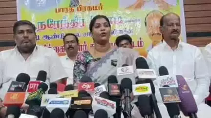 வேலூர்: ஆப்ரேஷன் சித்தூர் மூலம் தீவிரவாதத்திற்கு பிரதமர் மோடி தக்க பதிலடி கொடுத்துள்ளார் சத்துவாச்சாரியில் பாஜக  கார்த்தியாயினி பேட்டி