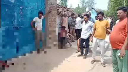 मऊरानीपुर: लहचूरा थाना क्षेत्र में वृद्ध महिला को फरसे से हत्या कर दी गई, पुलिस ने आरोपी को हिरासत में लिया