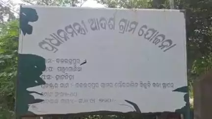 ଆନନ୍ଦପୁର: ବଲଭଦ୍ରପୁର ଗ୍ରାମ ରାସ୍ତାରେ ଆଣ୍ଠୁଏ ପାଣି, ଲୋକେ ହନ୍ତସନ୍ତ #jansamasya