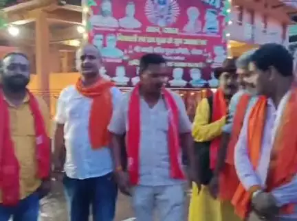 नोखा: नगर परिषद नोखा के काली मंदिर के प्रांगण में भारतीय जनता पार्टी की नोखा विधानसभा स्तरीय बैठक आयोजित की गई