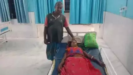 बेलदौर: पनसलवा मार्ग पर रोहियामा पुल के पास बस से गिरकर वार्ड सदस्या घायल